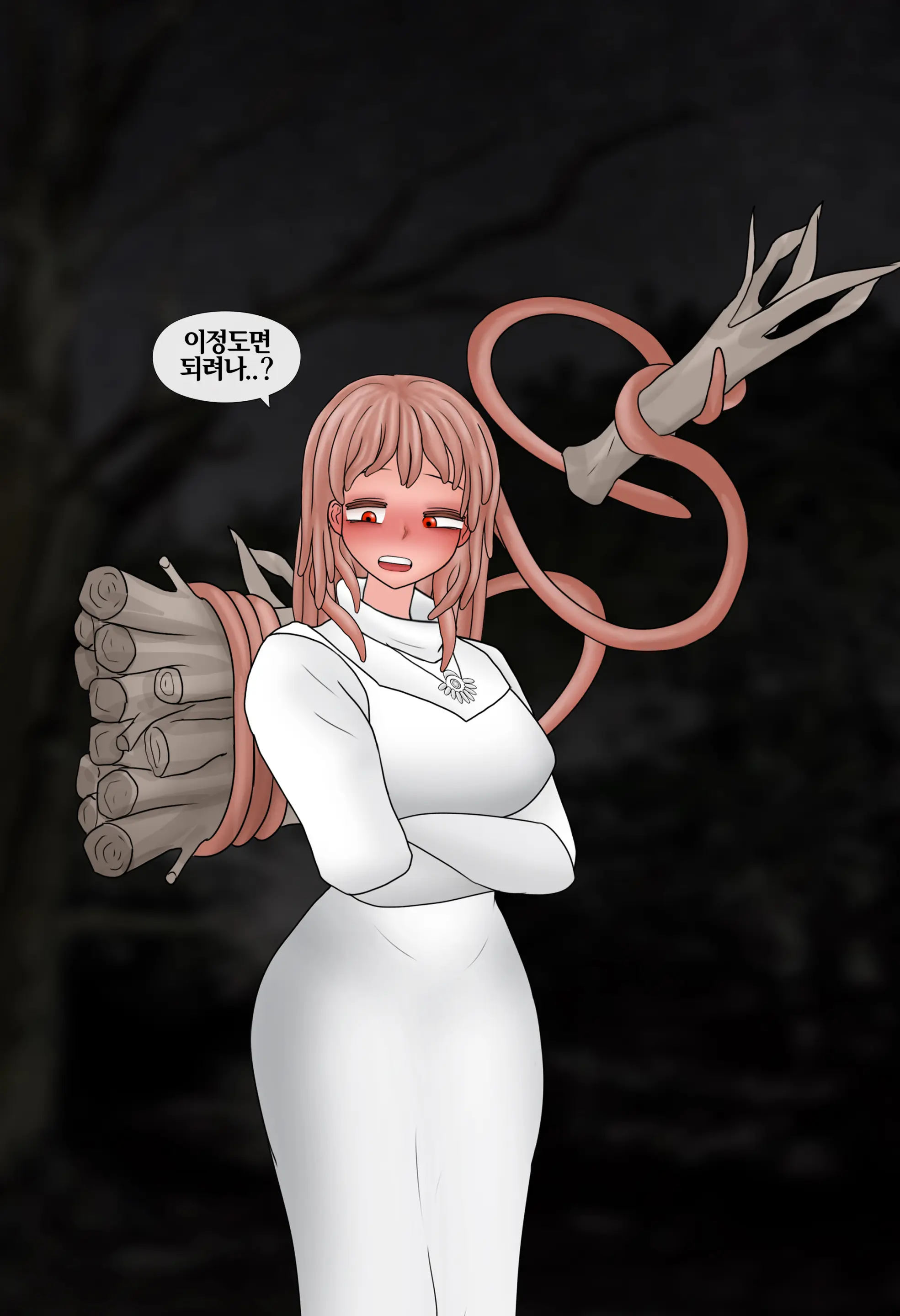 잡몹 촉수녀가 너무 잘함 Low Level Tentacle Monster Is Too Good At [Korean] 01-21